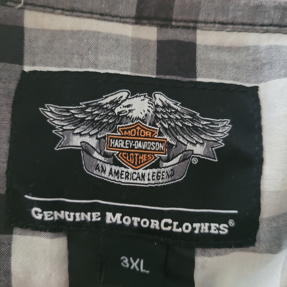 Harley Davidson Short Sleeve Button up 3x